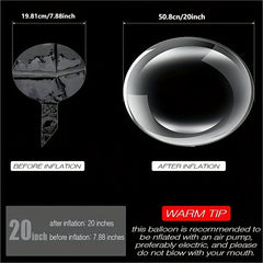 LED Balloons 10 Pack Light Up Balloons for Halloween Christmas