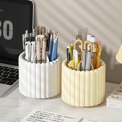 Desktop Rotating Storage Pen Holder Lipstick Makeup Brush Storage Box