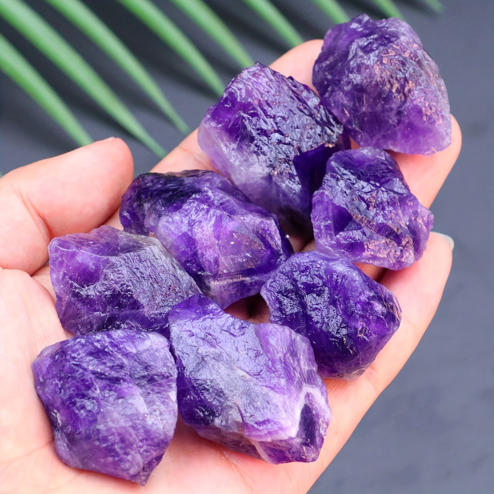 Deep Amethyst Rough Gemstone for Home Decor, Aromatherapy, Aquariums