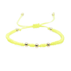 Golden Bead Bracelet For Women Ball Bracelet