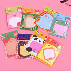 Animal Shaped Sticky Notes for Students and Office Use