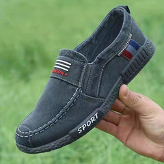 Men's Lightweight Slip On Canvas Shoes for Walking
