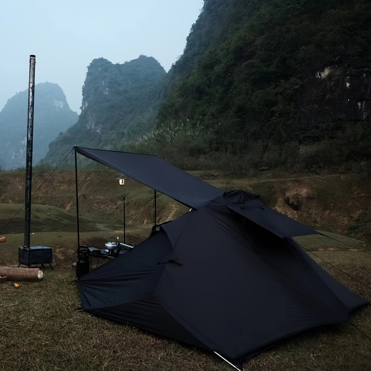 Waterproof Double Decker Tent for Family Camping