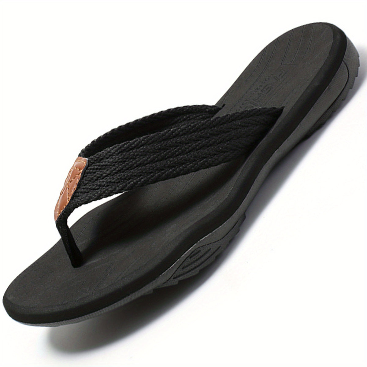 Men's Hemp Flip Flops for Beach and Outdoors