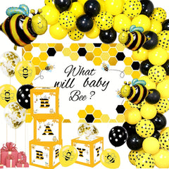 Bee Theme Balloon Scene Decorations for Parties