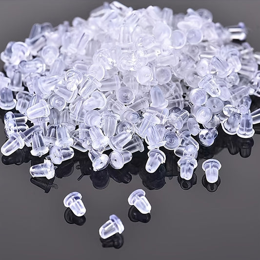 50-100pcs Earring Backings Earbud Back DIY Accessories