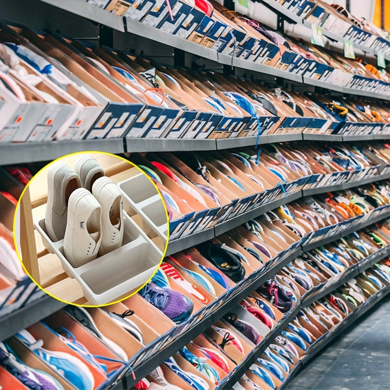 Plastic Shoe Storage Container for 3 Pairs of Shoes
