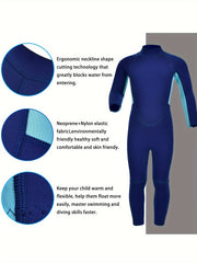 REALON Wetsuit Kids Boys Full Baby 2mm Neoprene Toddler Swimsuit