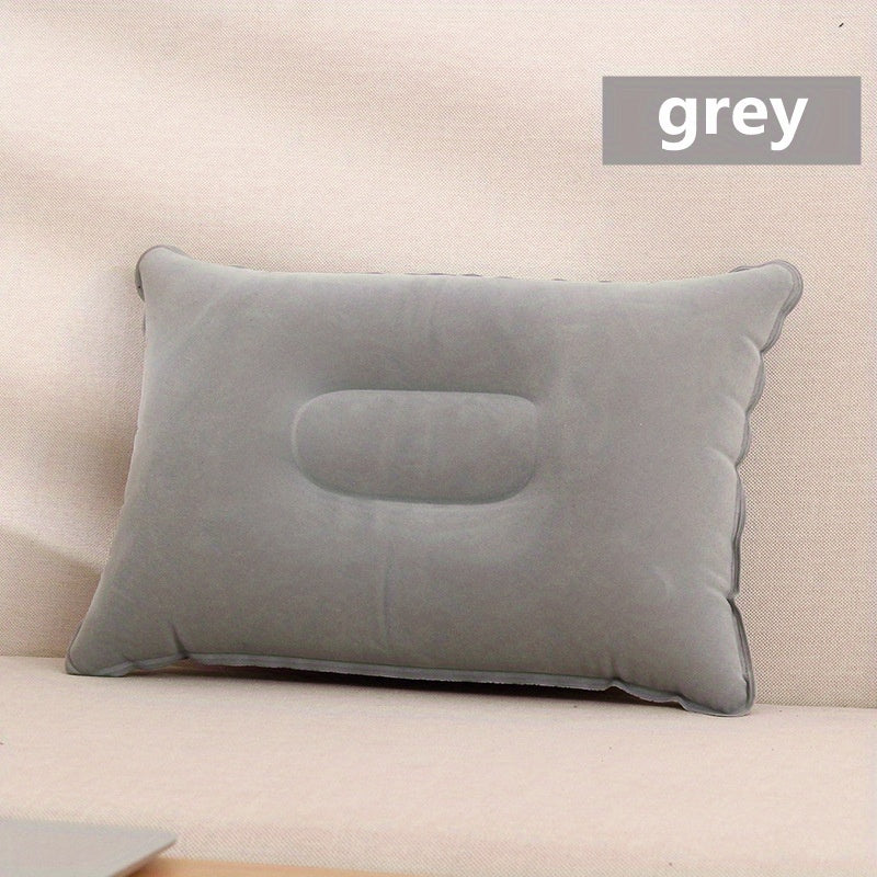1pc Inflatable Square Pillow for Travel Camping Holiday