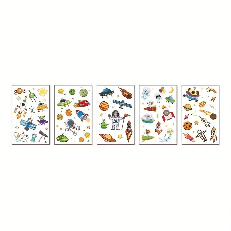 Herbal Tattoo Stickers Semi permanent Waterproof Durable Clavicle Arm Simulation