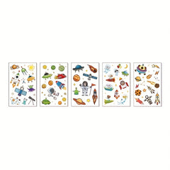 Herbal Tattoo Stickers Semi permanent Waterproof Durable Clavicle Arm Simulation
