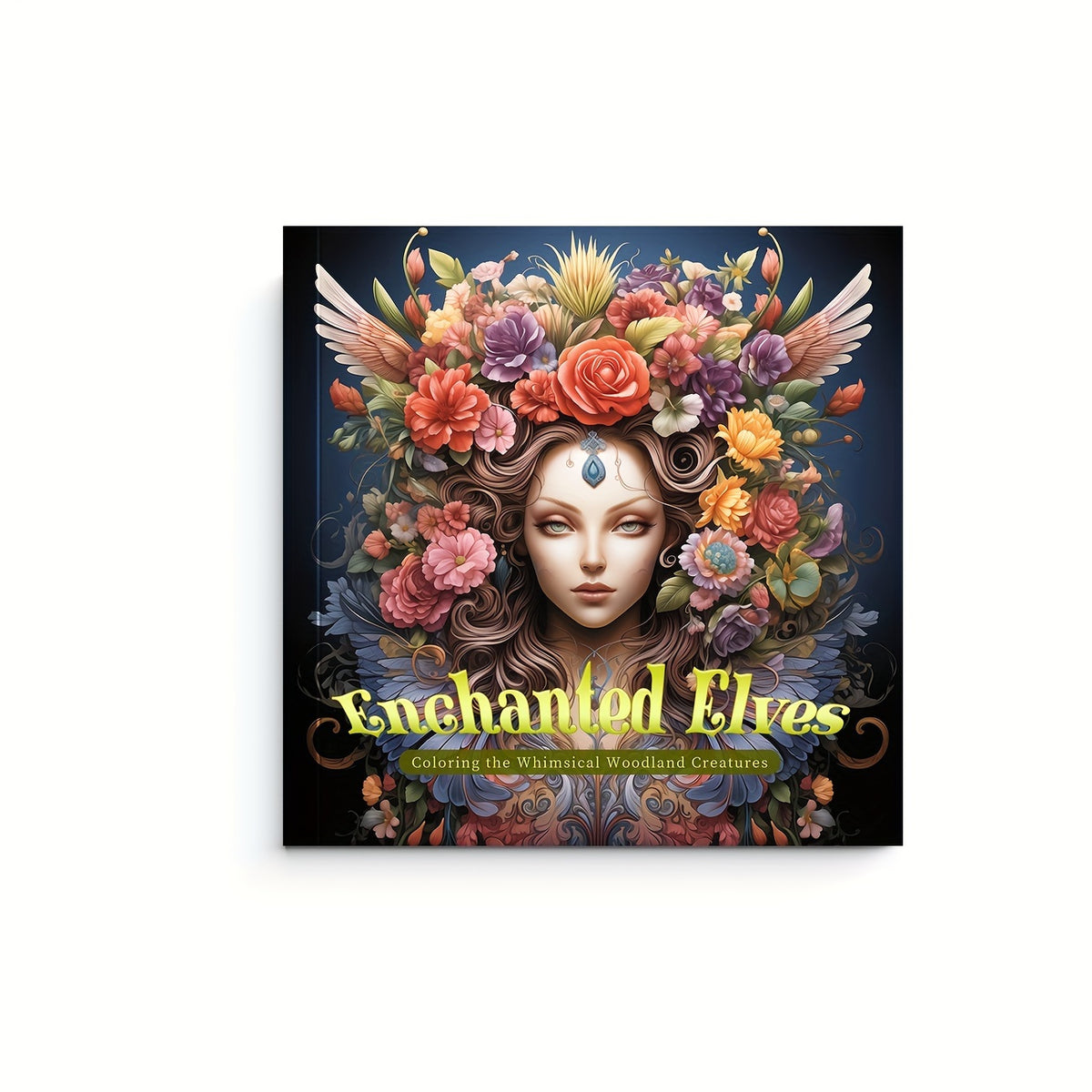 Enchanting Flower Fairy Tale Coloring Book - 25 Unique Pages