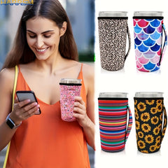 Insulated Reusable Cup Sleeve for 30oz Tumbler - Keep Drinks Cold