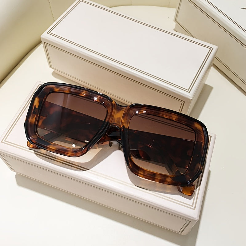 Men's Vintage Rectangle Sunglasses