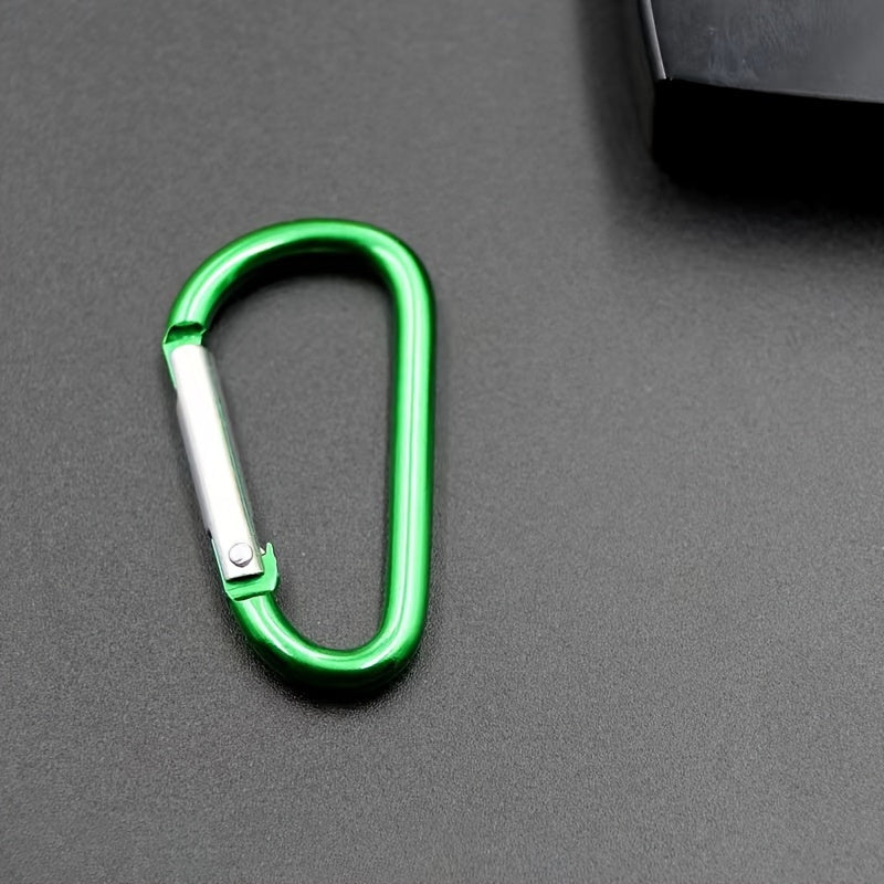 10pcs Aluminum Carabiners for Outdoor Climbing Backpacking