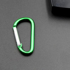 10pcs Aluminum Carabiners for Outdoor Climbing Backpacking