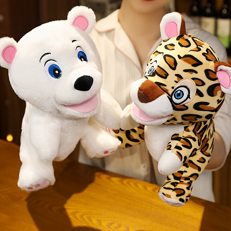 Funny Animal Puppets - Leopard Bear Hand Puppet