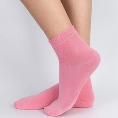 4 Pairs Bamboo Ankle Diabetic Socks Women's Stock