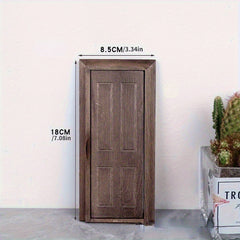 3pcs Wooden Kitchen Door and Window Set No Electricity Needed Model Furniture
