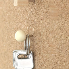 20pcs Wooden Round Ball Push Pin for Hanging Cork Version Decoration