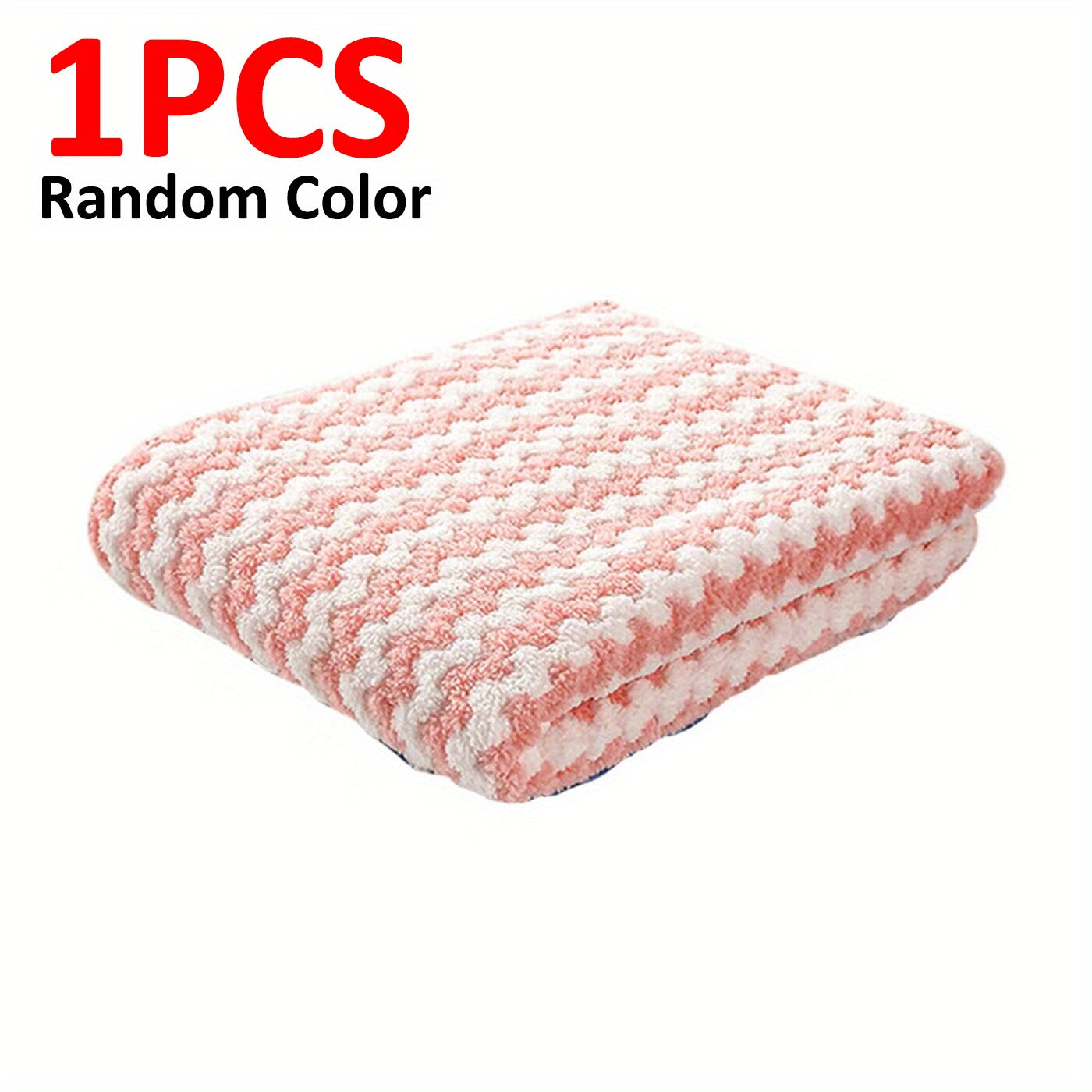 10pcs Damaskeen Wash Cloths Coral Fleece Microfiber Dish Towels