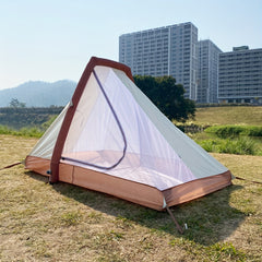 Inflatable Double Layer Tent for Camping & Travel