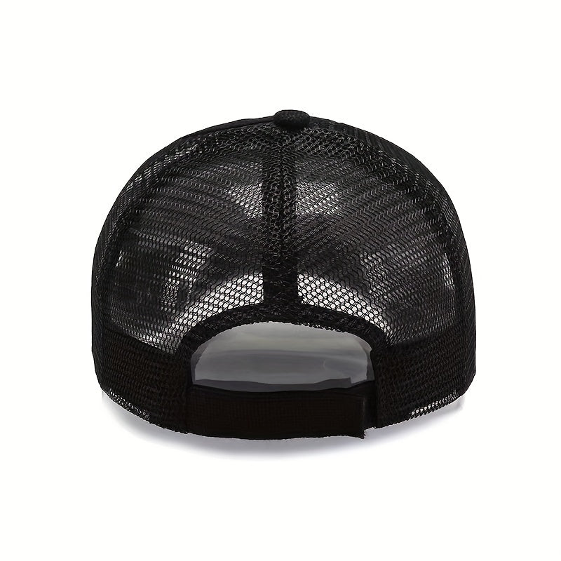 Men's Sunscreen Mesh Baseball Cap for Outdoor Activities