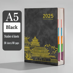 Customizable Planner Thick Journal for Notes Scheduling & Mixed Colors