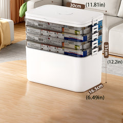 Large Capacity Medicine Organizer with Handle for Home & Travel Storage