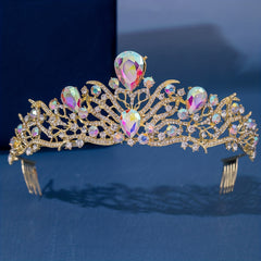 Children's Princess Baroque Rhinestone Crown Hair Accessories