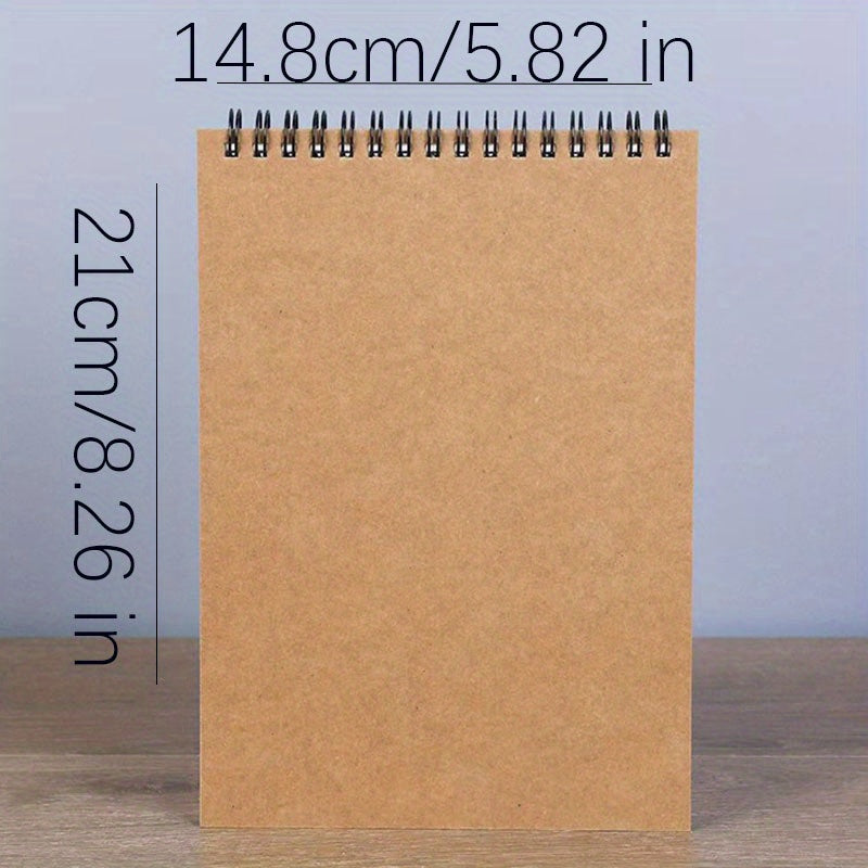 Spiral Sketchbook 30 Sheets Acid-Free Drawing Pad for Adults and Beginners