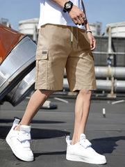 Men's Cargo Shorts Active Drawstring Shorts For Summer