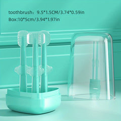 3pcs Baby Care Kit for Oral Cleaning 0-2 Years Olds