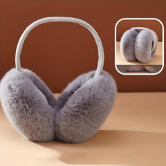 Foldable Earmuffs for Cycling in Autumn and Winter