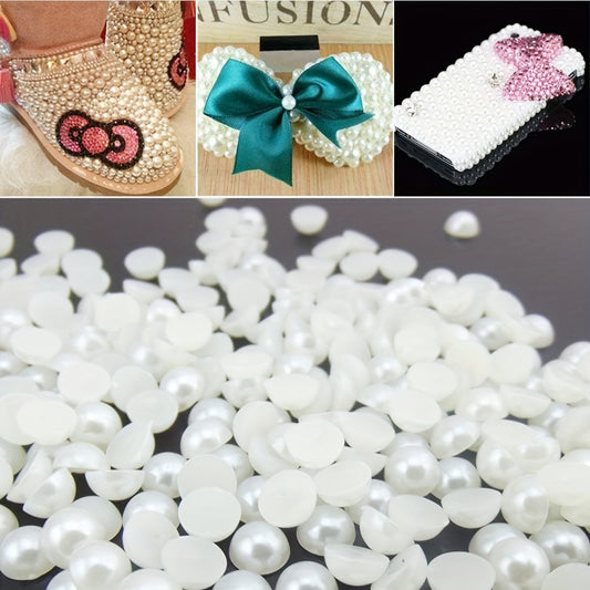 282pcs Pearl Stickers Facial Nail Art DIY Crafts