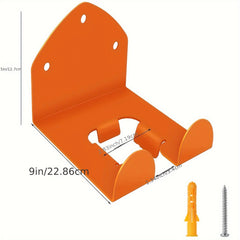 2pcs Wall Mounted Hook Rack Garden Trimmer Rack Anti-rust Stable