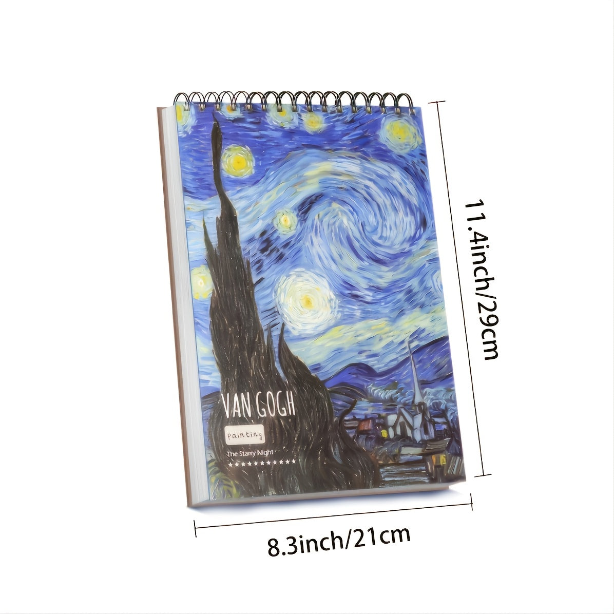 A4 Sketch Book 45 Sheets Artist Sketching Drawing Pad Colored Pencil Charcoal
