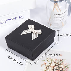 1.5mm Cardboard Soldering Paper Bow Bracelet Storage Box