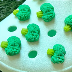 9pcs 3D Broccoli Shoe Charms Cute Crocs Accessories Decoration Boys Girls