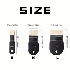 Nylon Hair Brush Flat Headed Painting Brush Pigment Brush