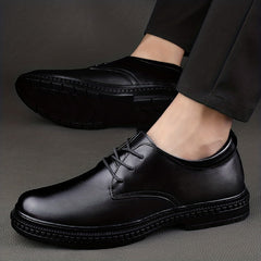 Men's Leather Derby Shoes Wear resistant Non Slip Business