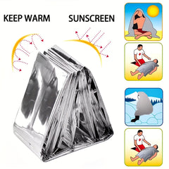 Portable Thickened Survival Blanket for Outdoor Camping