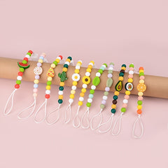 BPA Silicone Pacifier Chain Teether Beads Set