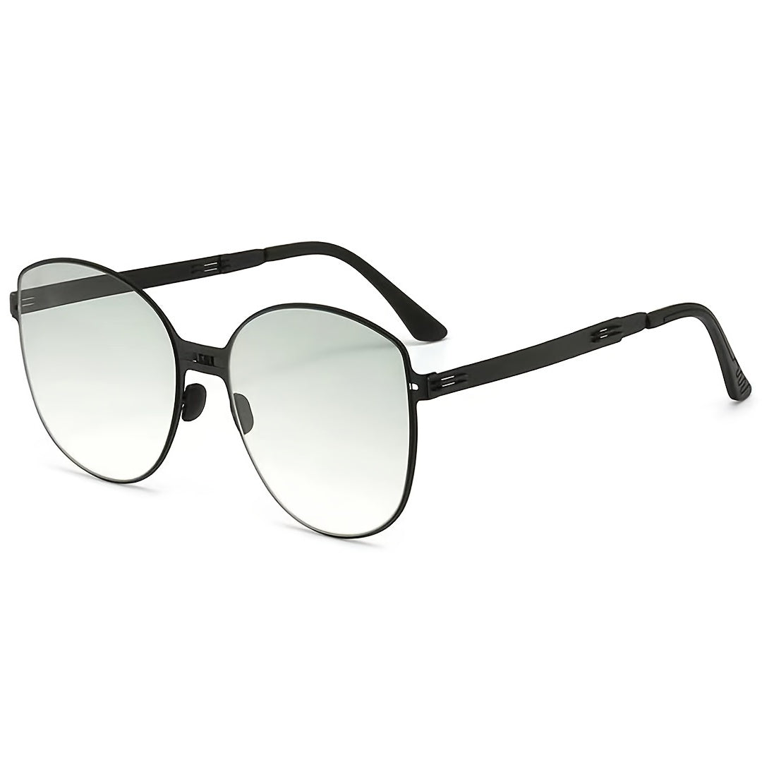 Vintage Oversized Square Sunglasses Women Lens Sun Protection