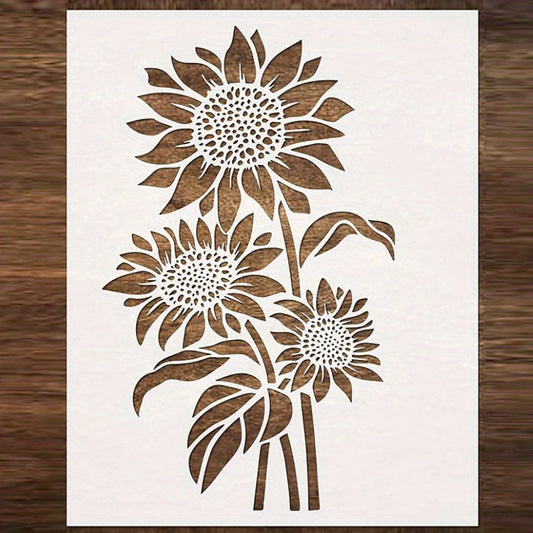 Sunflower Modeling Painting Template 1pc
