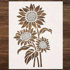 Sunflower Modeling Painting Template 1pc