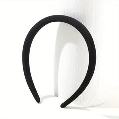 Sponge Solid Headband Press Hair Clip Sweet Hair Accessories