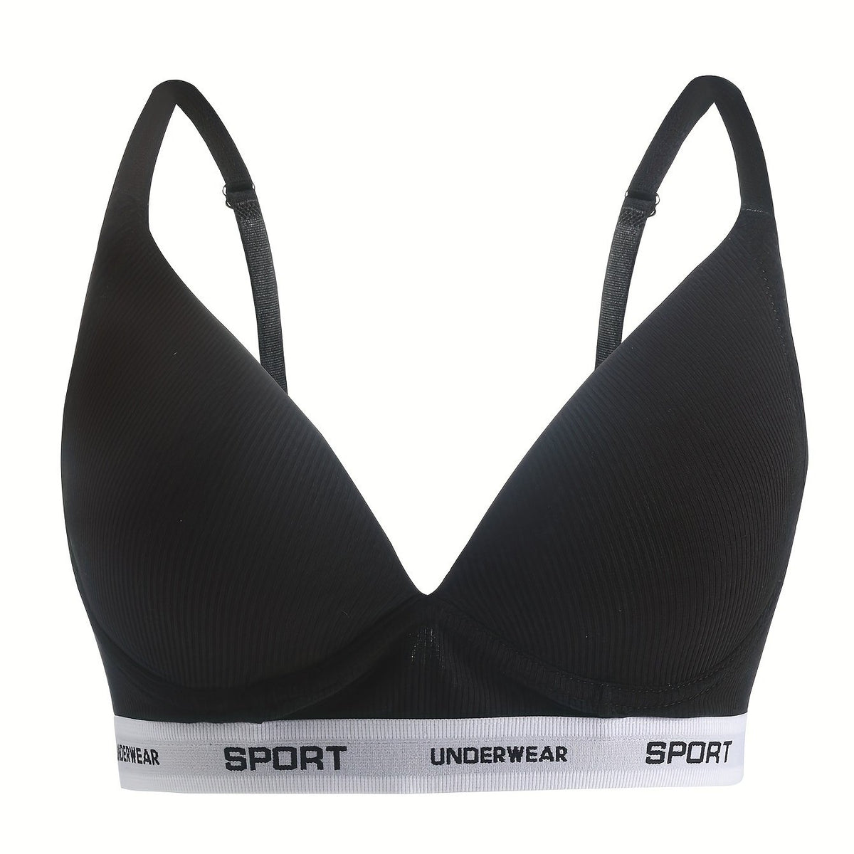 Letter Print Push Up Bra Women's Lingerie & Underwear