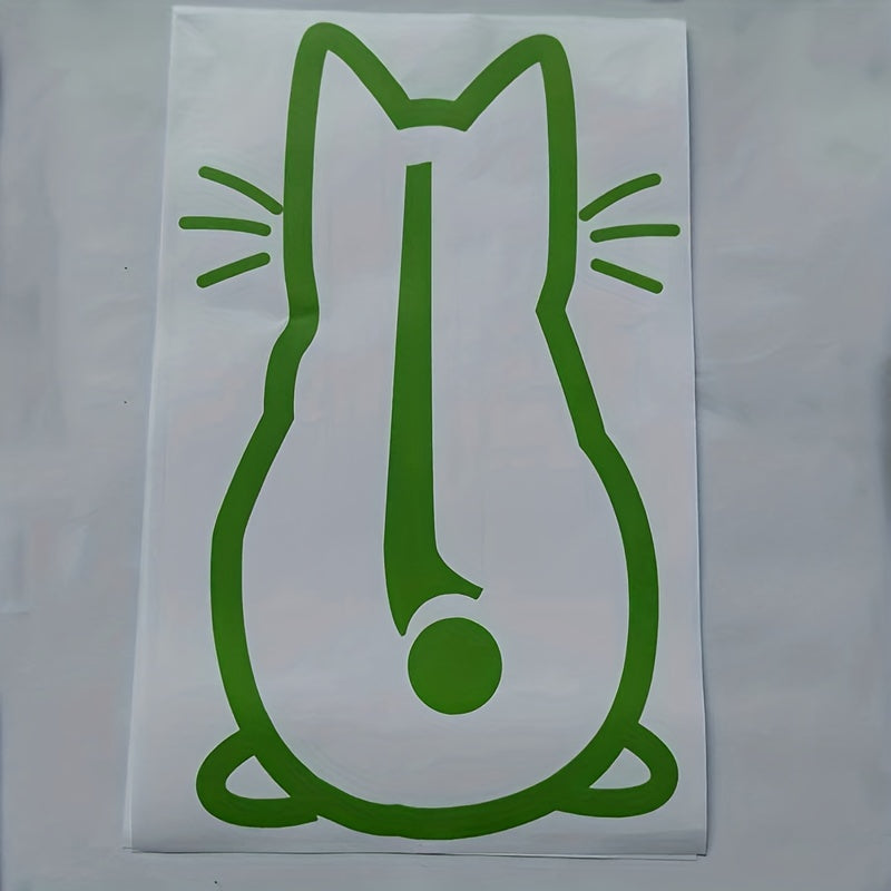 Cat Pattern Wiper Sticker for Rear Window