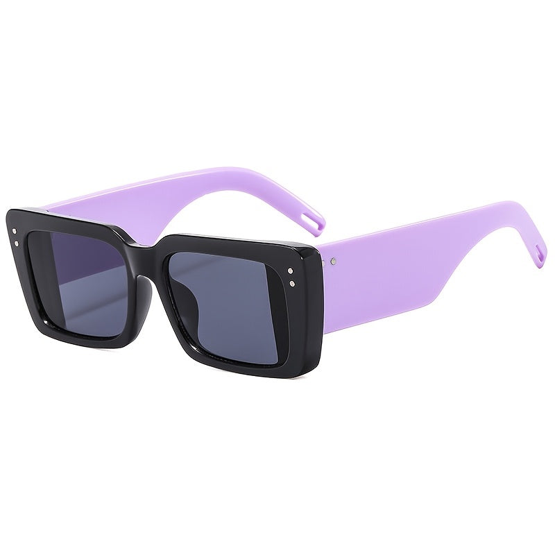 Thick Frame Sunglasses Women's Leopard Block Shades Golf Eyewear